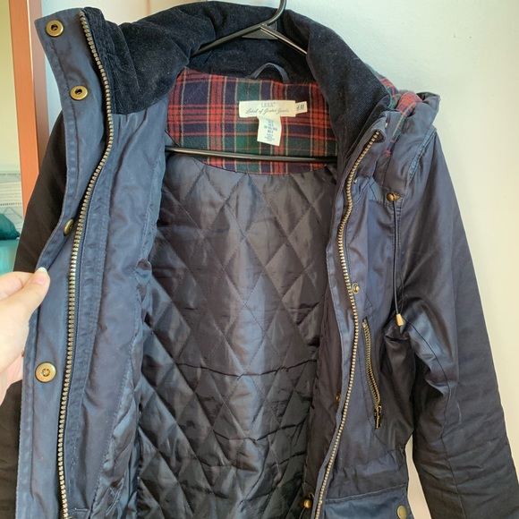 H&M women’s navy blue jacket size 8 - Picture 4 of 8